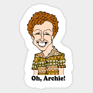 ALL IN THE FAMILY FAN ART!! Sticker